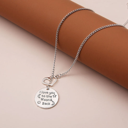 Romantic Moon & Stars Necklace