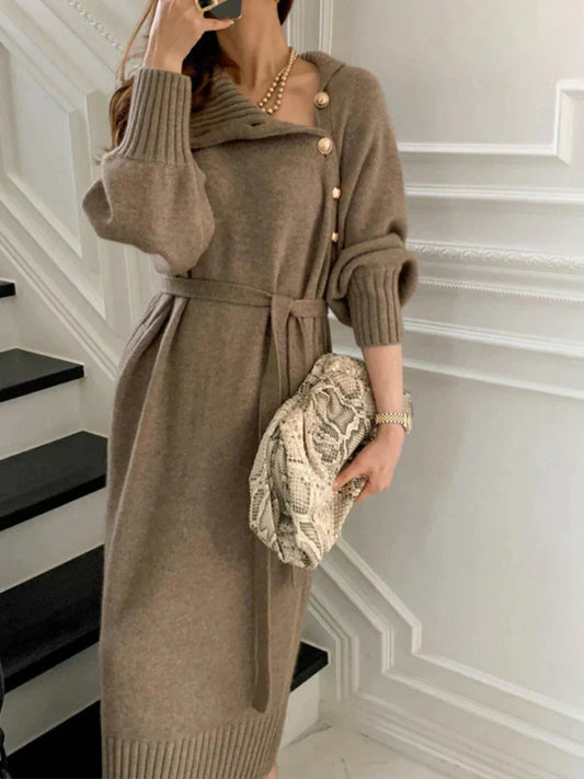 CD | Rochie cu pulover la modă
