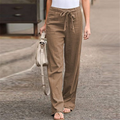 CD | Vandalyse™ Pantaloni din bumbac și in