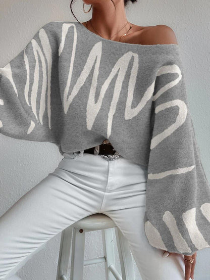 CD | Pulover general casual și relaxat
