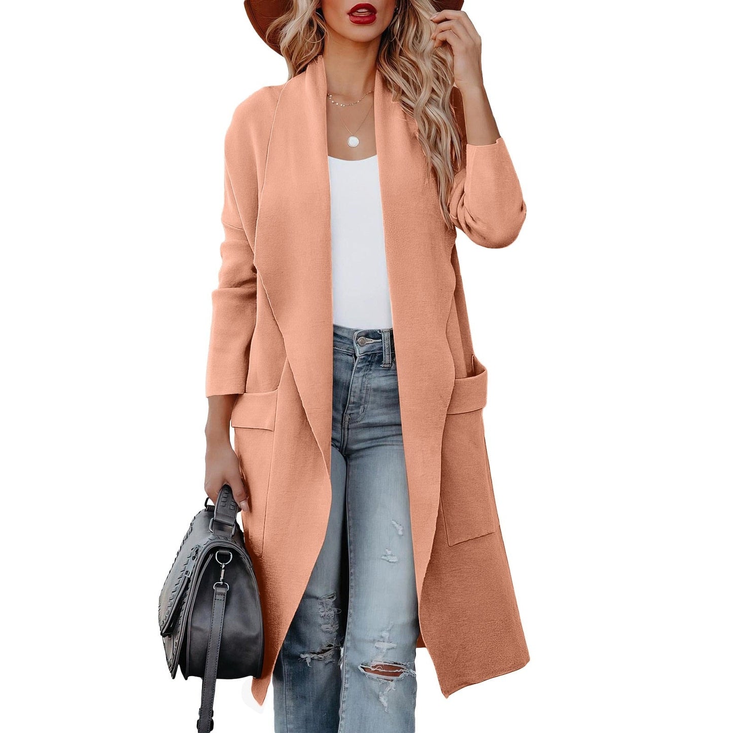 CD | Cardigan de iarnă casual și relaxat