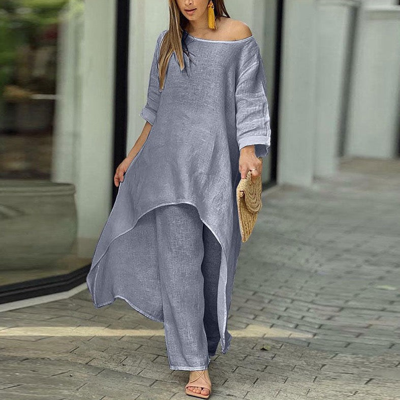 CD | Cămașă și pantaloni răcoroși și eleganți