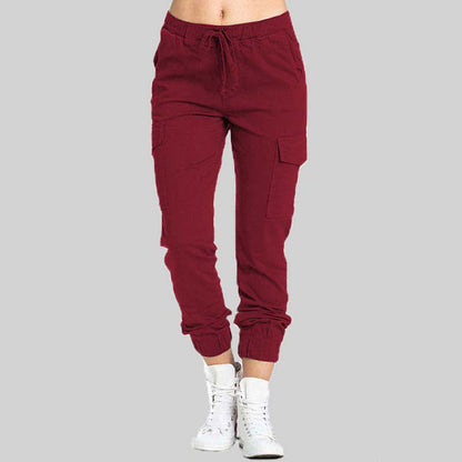 CD | Pantaloni casual cu buzunare pentru femei