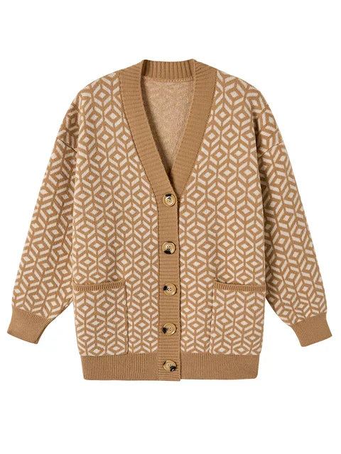 CD | Cardigan elegant tricotat cu buton