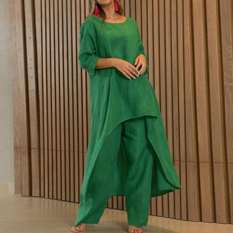CD | Cămașă și pantaloni răcoroși și eleganți