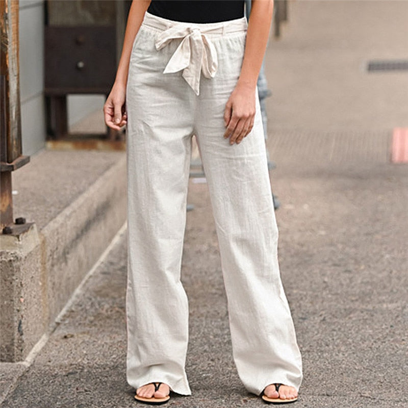 CD | Vandalyse™ Pantaloni din bumbac și in
