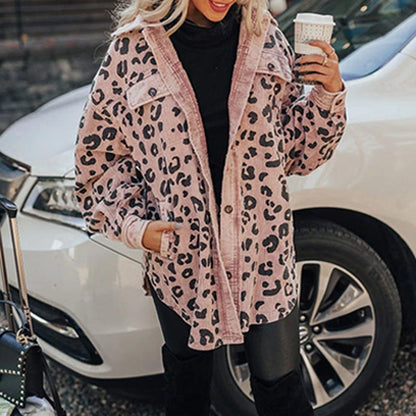 CD | SannesJacket I Jachetă cu animal print pentru femei
