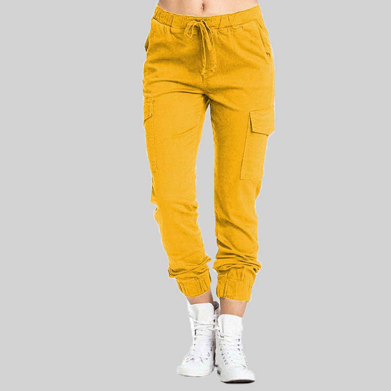 CD | Pantaloni casual cu buzunare pentru femei