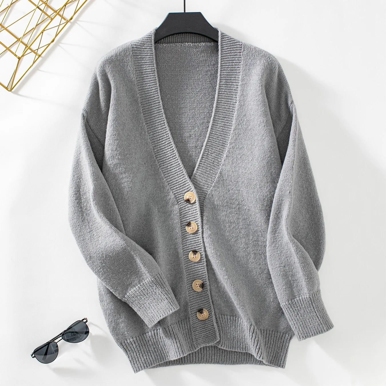 CD | Cardigan de iarnă simplu și elegant