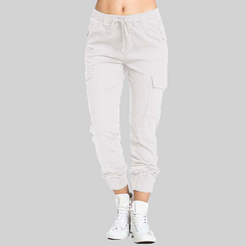 CD | Pantaloni casual cu buzunare pentru femei