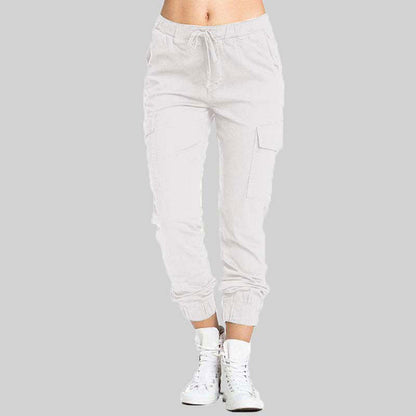 CD | Pantaloni casual cu buzunare pentru femei