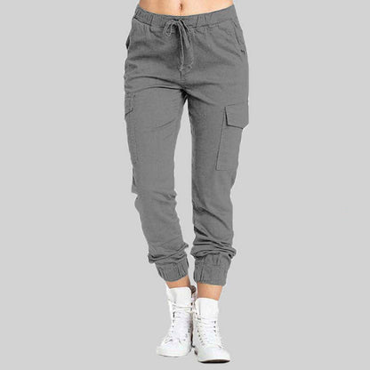 CD | Pantaloni casual cu buzunare pentru femei