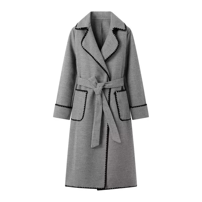 CD | haina casual patchwork lung