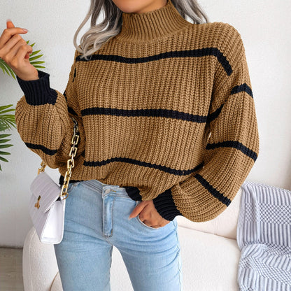 CD | Pulover casual cu dungi