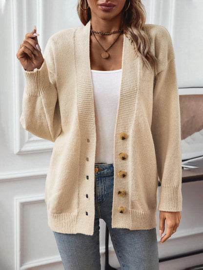 CD | Cardigan de iarnă simplu și elegant