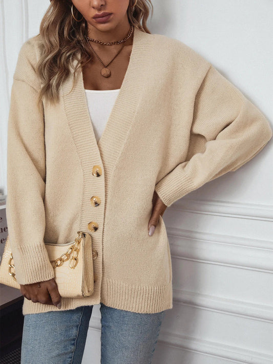 CD | Cardigan de iarnă simplu și elegant