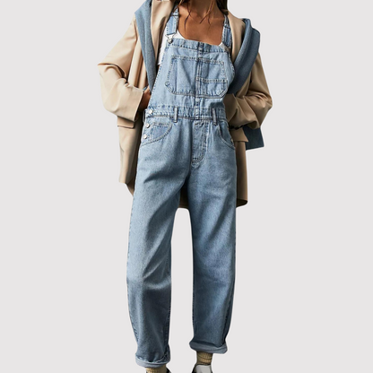 CD | Pantaloni cu picior larg din denim