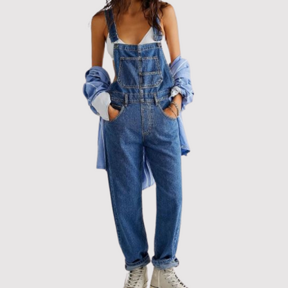 CD | Pantaloni cu picior larg din denim