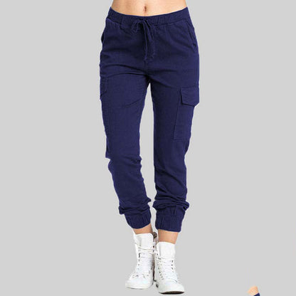 CD | Pantaloni casual cu buzunare pentru femei