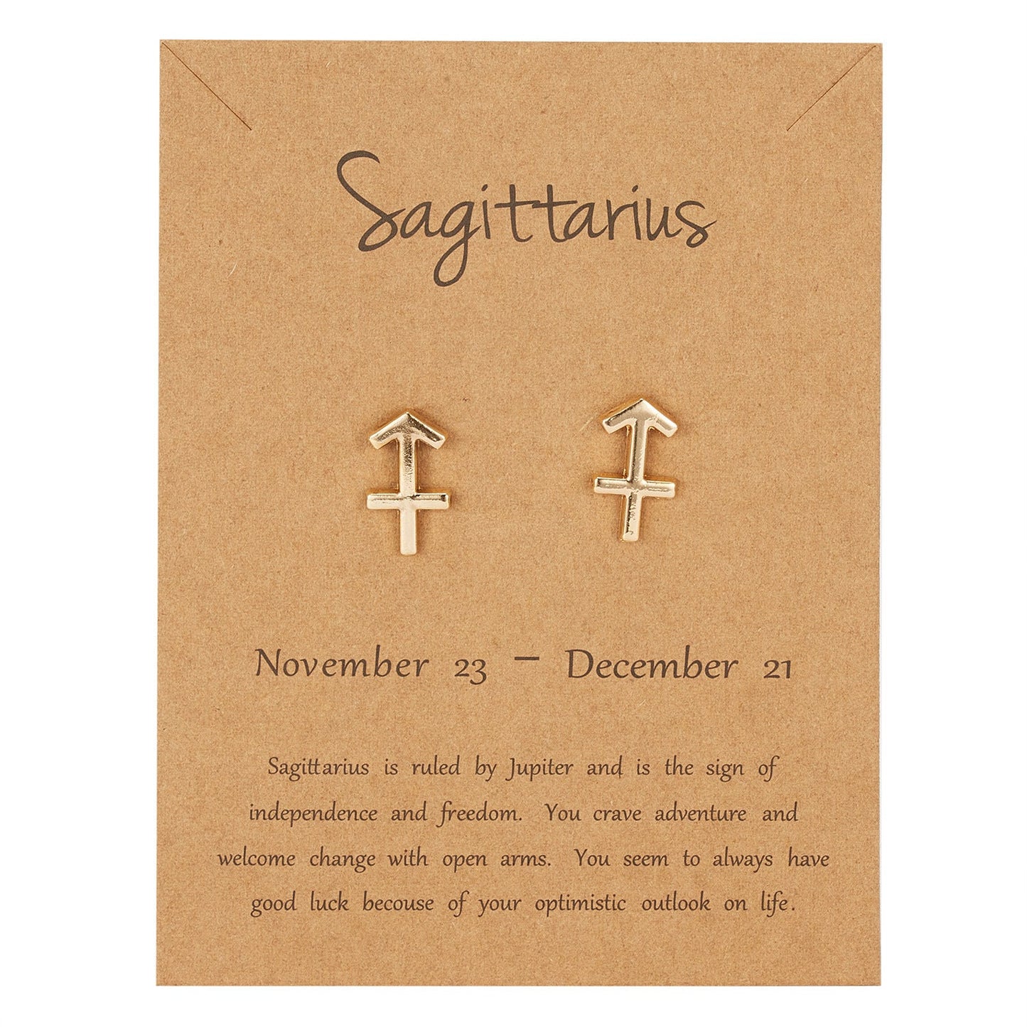Sagittarius Arrow Earrings
