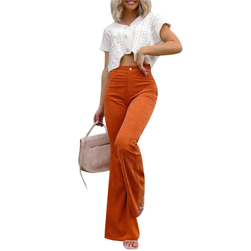 CD | Pantaloni evazați trendy pentru femei