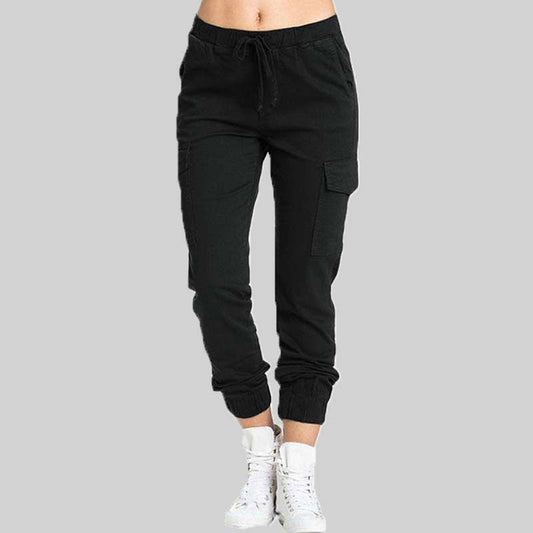 CD | Pantaloni casual cu buzunare pentru femei