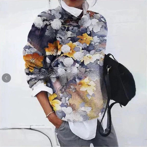 CD | Cămașă trendy cu flori