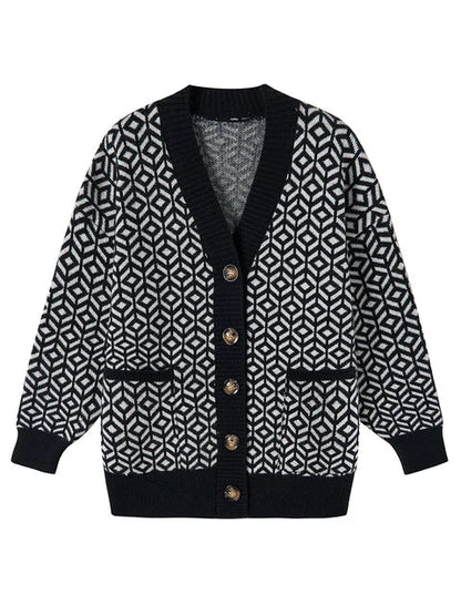 CD | Cardigan elegant tricotat cu buton