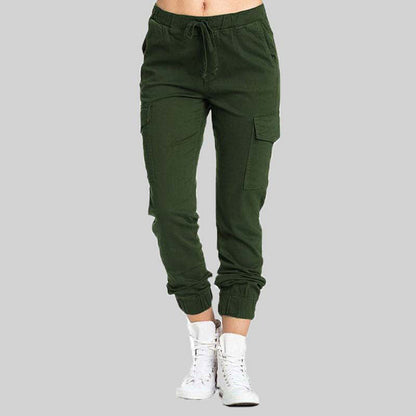 CD | Pantaloni casual cu buzunare pentru femei