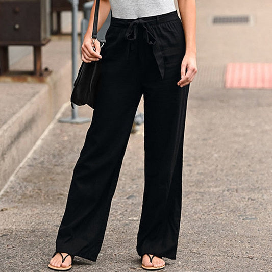 CD | Vandalyse™ Pantaloni din bumbac și in