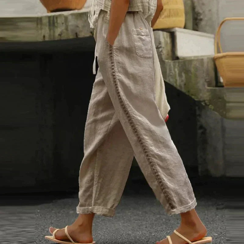 CD | Pantaloni boho de vară