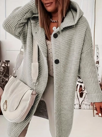 CD | Cardigan de iarnă relaxat și elegant