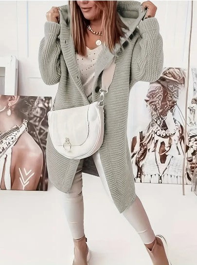 CD | Cardigan de iarnă relaxat și elegant