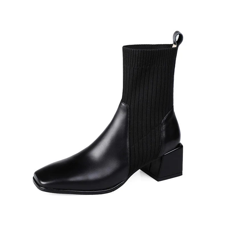 CD | Botine elegante tricotate