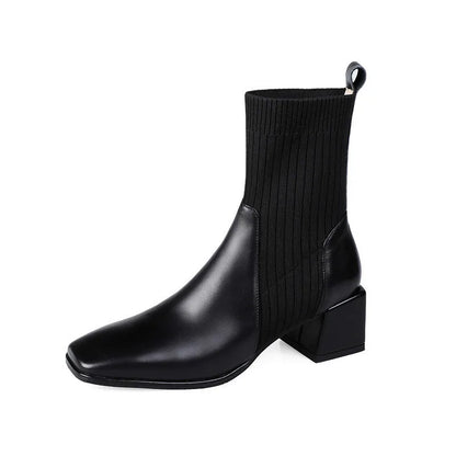 CD | Botine elegante tricotate