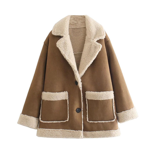 CD | KatherinesJacket I Jachetă fleece cu lână pentru femei