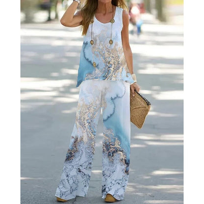 CD | Set elegant și ușor de top și pantaloni