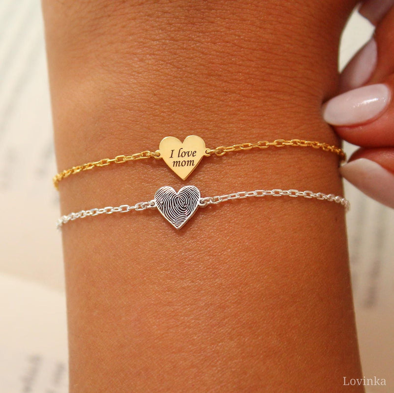 Sentimental Heart Bracelet
