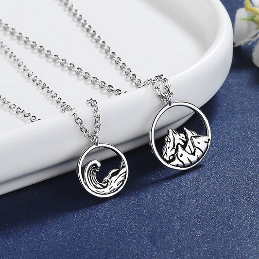 Silver Mountain Necklace