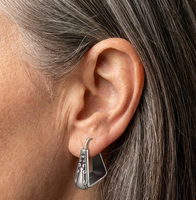 Silver Enchanted Earrings