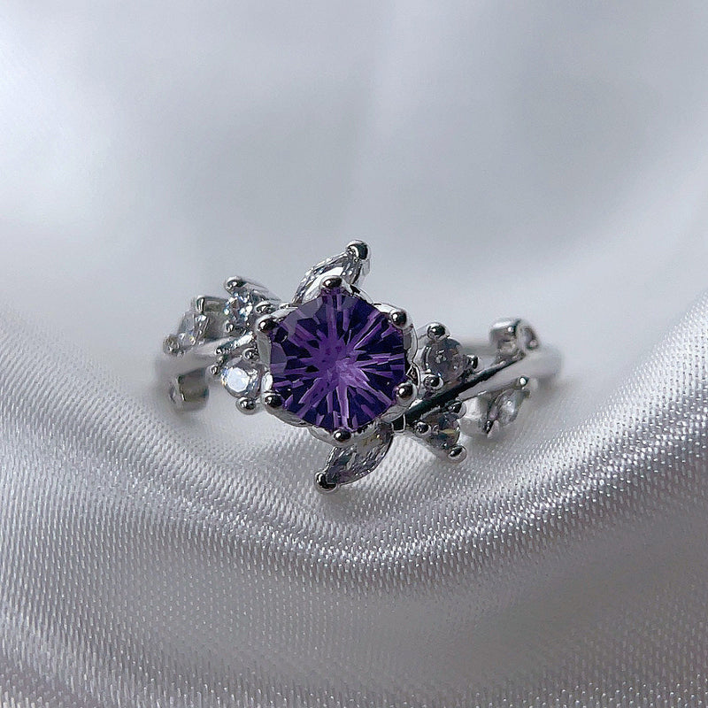 Statement Amethyst Ring