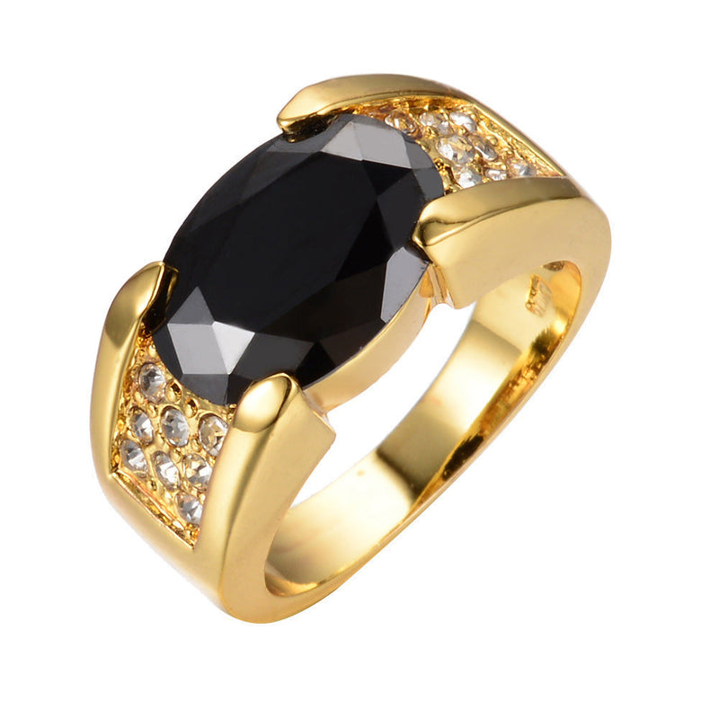 Statement Black Onyx Ring