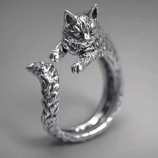Statement Cat Ring