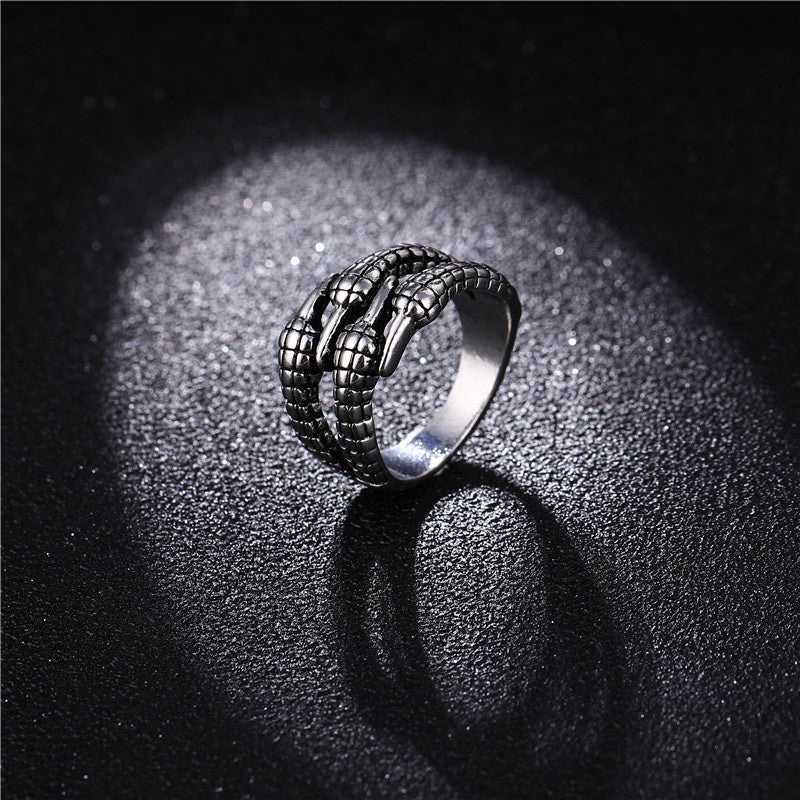 Statement Crocodile Ring