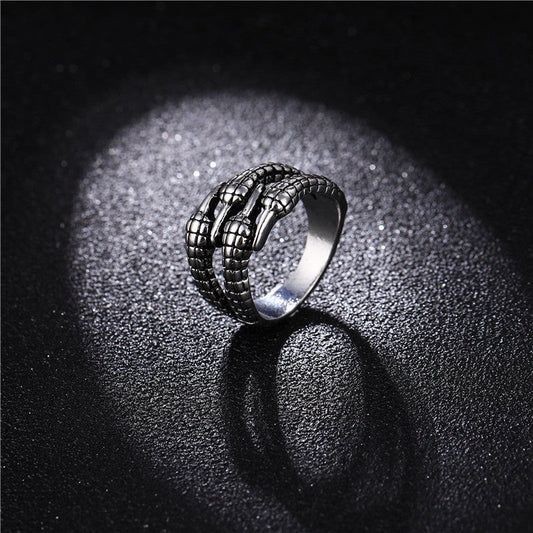 Statement Crocodile Ring