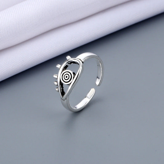Statement Evil Eye Ring