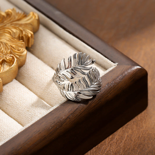 Statement Feather Ring