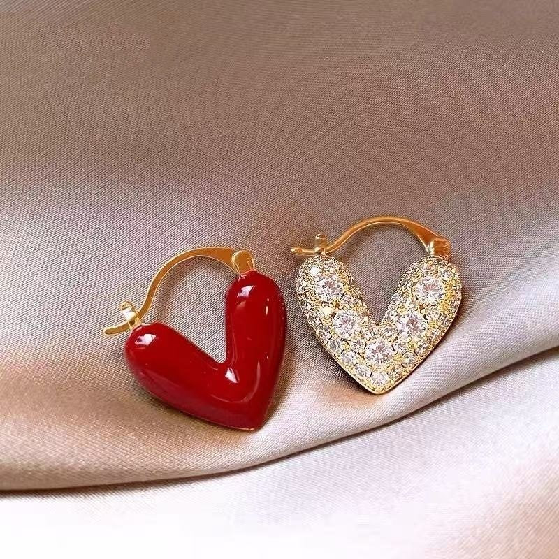 Statement Heart Earrings