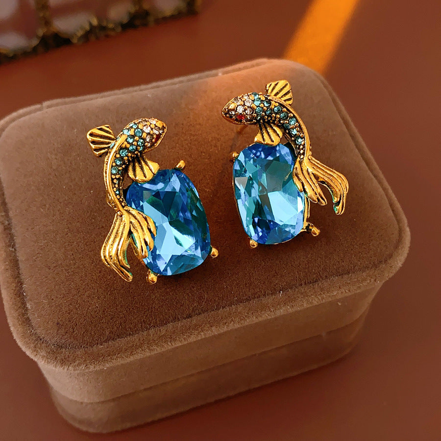 Statement Koi Fish Earrings