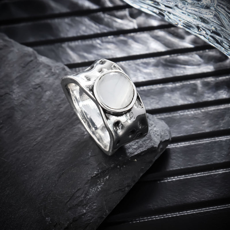 Statement Moonstone Ring